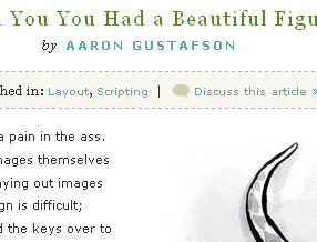 CSS for Images - Example 01, A List Apart